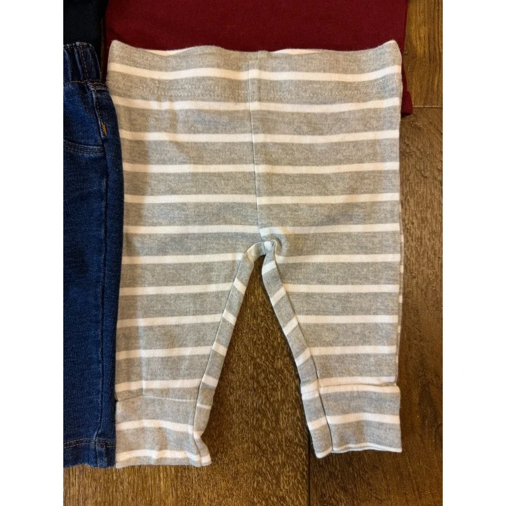 Baby Boy 0/3 Months Outfits Pants Long Sleeve Shirts Bodysuit Clothes Lot‎ Dad